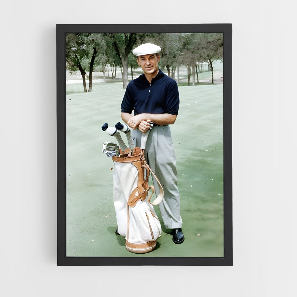 Poster Le Golfeur Élegant (vue 2)